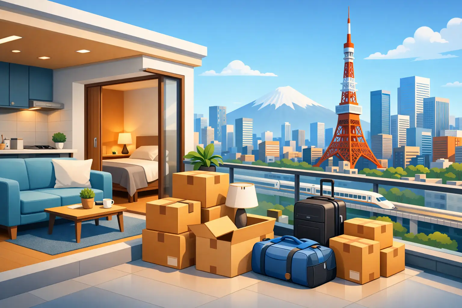 Monthly Apartment Tokyo for an Easier Move